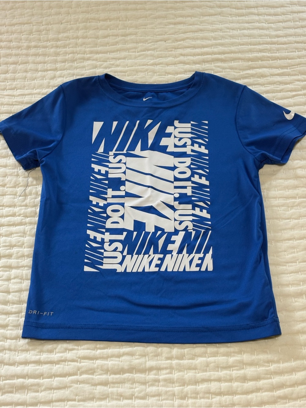 Boys Nike Royal Blue Short Sleeve Graphic Tee